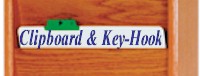 Clipboard & Automotive Key-Hook Racks