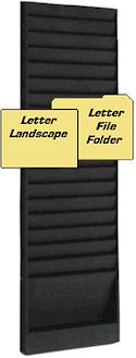 Model 203 Letter Landscape Rack