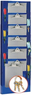 Model 306 Clipboard Key-Hook Rack